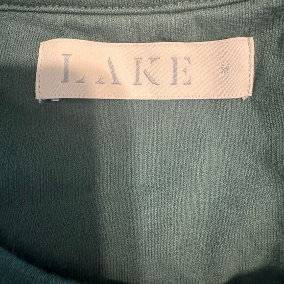 LAKE 100% Cotton Side Slit Lounge Sweater - Picture 7 of 10